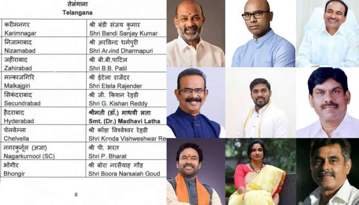 BJP Candidates: బిగ్‌ బ్రేకింగ్‌.. బీజేపీ అభ్యర్థుల ప్రకటన.. పంతం నెగ్గించుకున్న ఆ ముగ్గురు