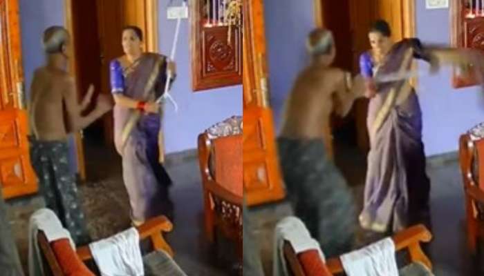 Assault: ఆమె కోడలా నరరూప రాక్షసా.. మామపై విచక్షణా రహితంగా దాడి వీడియో వైరల్‌
