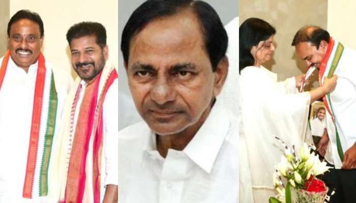 Telangana Politics: గులాబీ బాస్ కు వరుస షాకులు.. కాంగ్రెస్ లో చేరిన బీఆర్ఎస్  ఎంపీ, ఎమ్మెల్యే..