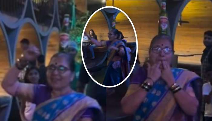 Viral Video: బార్‌లో పెద్దావిడ 'యానిమల్‌' స్టెప్పులు.. విజిల్స్‌, కెవ్వు కేకలతో అవ్వ వావ్వా