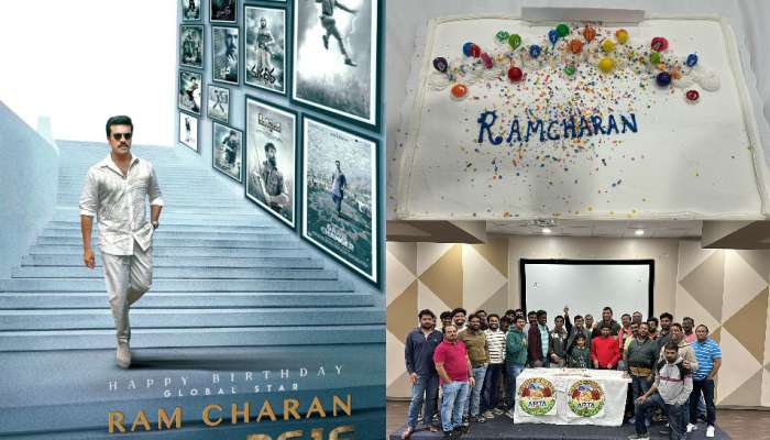 Ram Charan Birthday Celebrations: డల్లాస్‌లో మెగాఫ్యాన్స్ ఆధ్వర్యంలో ఘనంగా రామ్ చరణ్ బర్త్ డే సెలబ్రేషన్స్..  