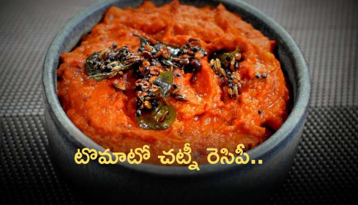 Tomato Chutney: టొమాటో చట్నీ రెసిపీ.. తయారు చేయడం ఏంతో సులభం!