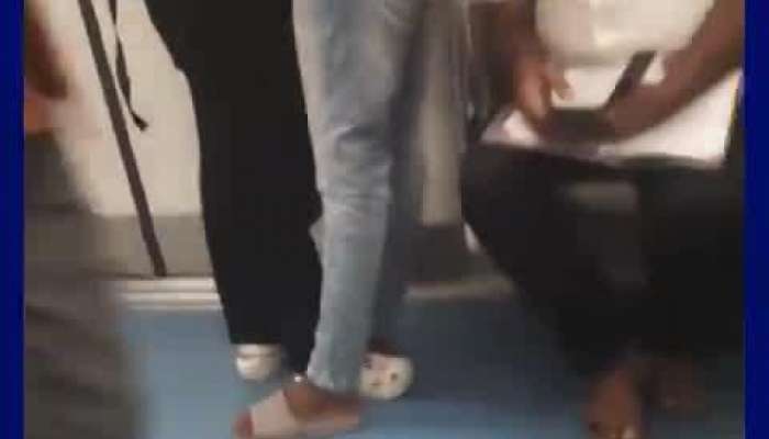 Teen couple hot romance in namma metro karnataka video goes viral pa
