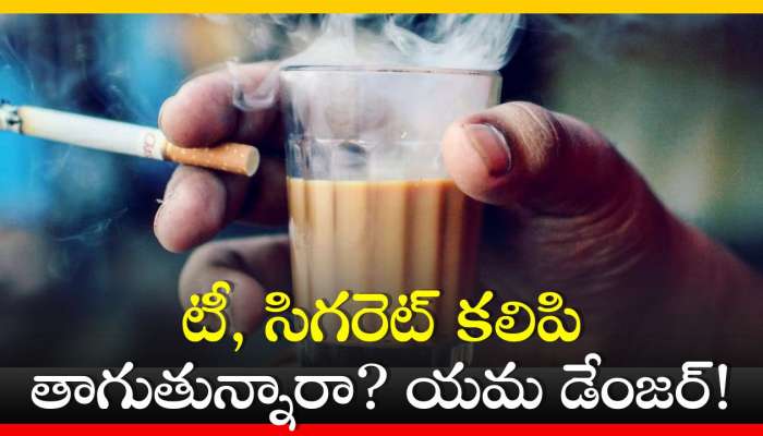 Tea And Cigarette Side Effects: టీ, సిగరెట్ కలిపి తాగుతున్నారా? యమ డేంజర్!‌ 