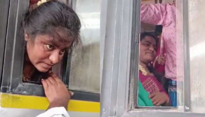 Viral video: బస్సు కిటికీలో తల ఇరుక్కుపోయి విలవిల్లాడిన మహిళ... వైరల్ గా మారిన వీడియో..