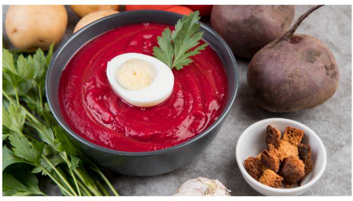 Cold Beetroot soup: కోల్డ్ బీట్‌రూట్‌ సూప్‌.. ఆరోగ్యవంతంగా రుచిగా ఇలా తయారు చేసుకోండి..