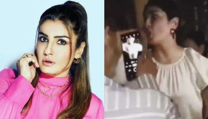 Raveena tandon: ప్లీజ్..  మాపై దాడి చేయోద్దు..  వైరల్ గా మారిన రవీనా టాండన్ వీడియో.. అసలేం జరిగిదంటే..?