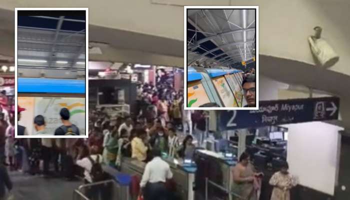 Hyderabad Metro: నరకం చూపించిన మెట్రో రైళ్లు.. ప్రయాణికులు ఉక్కిరిబిక్కిరి