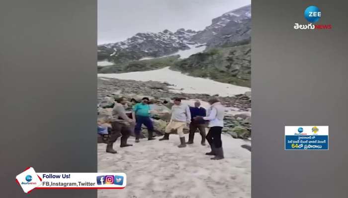Raghu Veera Reddy Latest Viral Video: Raghu Veera Reddy Chilling In Jammu Kashmir 