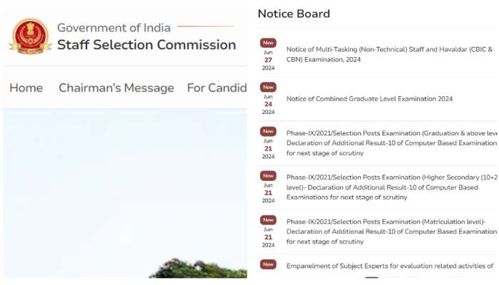 SSC MTS Notification 2024: 10వ తరగతి పాసైతే చాలు కేంద్రప్రభుత్వ ఉద్యోగం.. 8,326 పోస్టులతో భారీ నోటిఫికేషన్‌