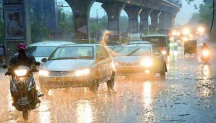 Heavy rains: హైదరాబాద్ లో కుండపోతగా కురుస్తున్న వర్షం.. పలు ప్రాంతాలలో ట్రాఫిక్  ఇక్కట్లు.. వీడియో..