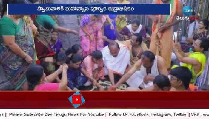 Special puja in rajarajeshwaraswamitemple in rajanna siricilla pa