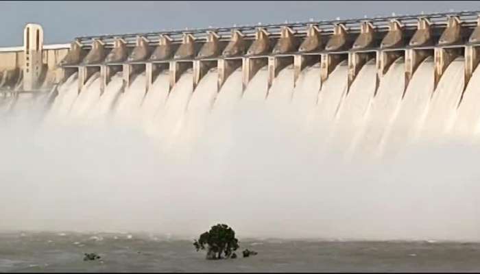 All Gates Lifted Nagarjuna Sagar Project Tourists Heavy Rush Rv