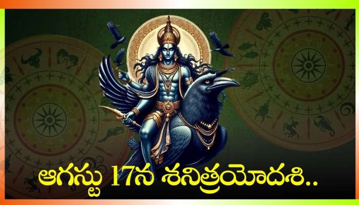 Shani Trayodashi: ఆగస్టు 17న శనిత్రయోదశి.. ఈ రాశులవారు ఇలా చేస్తే డబ్బే..డబ్బు!