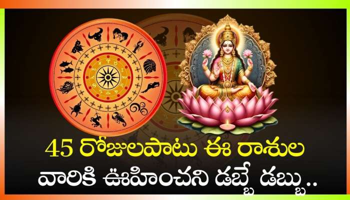 Shani Dev Effects: 45 రోజులపాటు ఈ రాశుల వారికి ఊహించని డబ్బే డబ్బు..