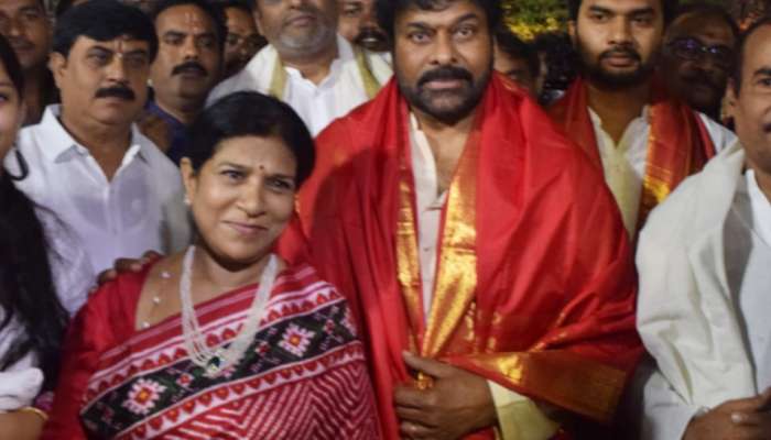 Chiranjeevi:పుట్టినరోజున సతీ సమేతంగా తిరుమల శ్రీవారిని దర్శించుకున్న చిరంజీవి.. 