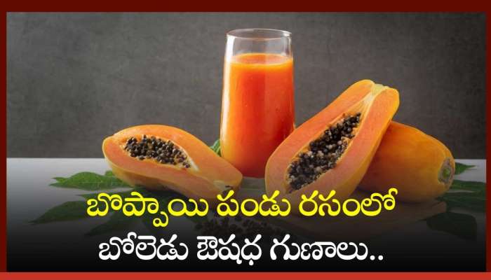 Papaya Juice Benefits: బొప్పాయి పండు రసంలో బోలెడు ఔషధ గుణాలు.. క్యాన్సర్ ఉన్నవారు తప్పకుండా తాగండి!