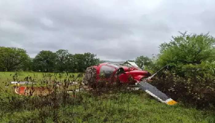 Helicopter Crash: ఆ హెలీకాప్టర్ చంద్రబాబు కోసమా, కుప్పకూలడంతో ప్రమాదం తప్పిందా