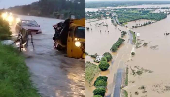 Heavy rains: విజయవాడ-హైదరాబాద్ జాతీయ రహాదారిపై భారీగా ట్రాఫిక్ జామ్.. రంగంలోకి దిగిన అధికారులు..