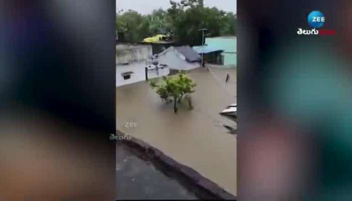 RTC Bus Stuck: RTC Bus Stuck In Flood Water 