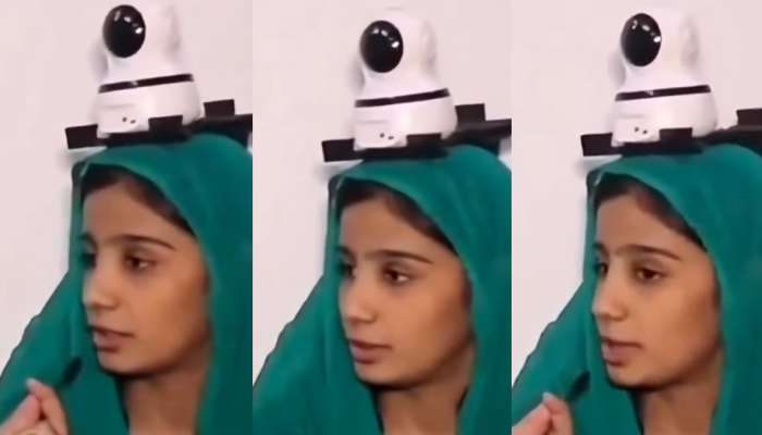 Viral video: కూతురు తలమీదే సీసీ కెమెరాలు.. కారణం తెలిస్తే షాక్ అవుతారు.. వైరల్ గా మారిన వీడియో..