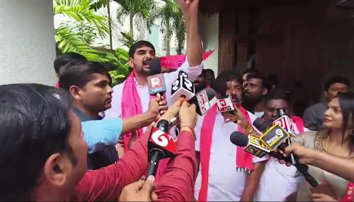 Padi Kaushik Reddy Sensational Challenge Rowdy MLA Arekapudi Gandhi Rv