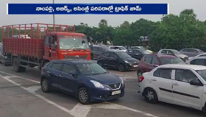 Ganesh Immersion Effect Hyderabad Suffers From Traffic Jam Rv