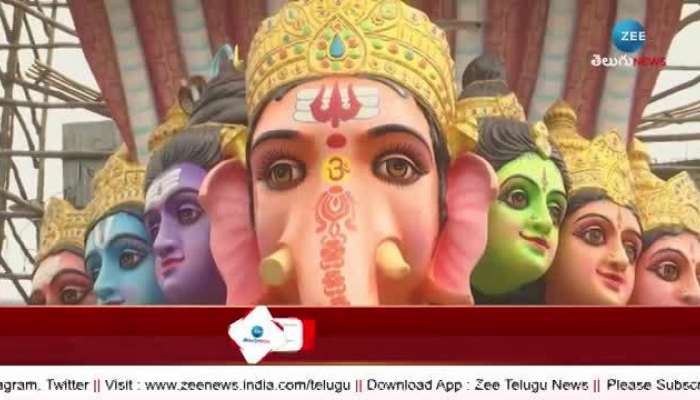 Huge devotee rush to khairatabad ganesh pa