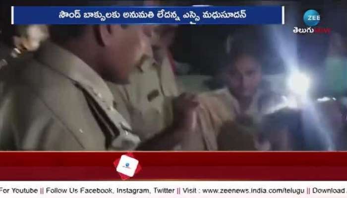 drunken si smashed ganesh idol in vikarabad pa