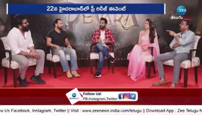 Devara prerelease event on september 22nd hyderabad pa