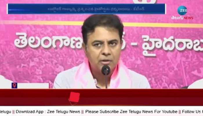 KTR Sensational comments On Hydra Office demolition rn