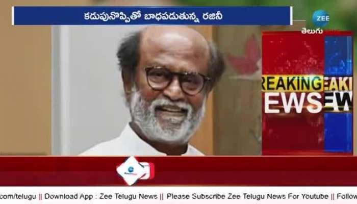 Rajinikanth hospitalized in chennai condition stable details pa