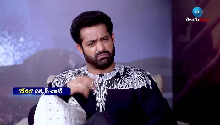 Jr NTR About Shark Scene In Devara Movie