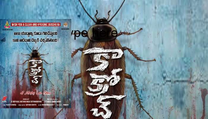 Cockroach: డిఫరెంట్ కాన్సెప్ట్ తో వస్తోన్న ‘కాక్రోచ్’ మూవీ..  ఇదెక్కడి మాస్ రచ్చరా మావ..!