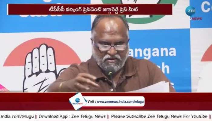 Jaggareddy sensational comments on brs ktr pa