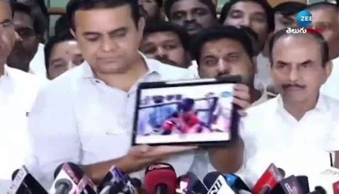 KTR Reaction On Excise Police Raid