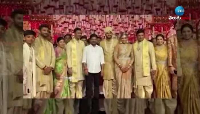 Malla Reddy Grand Daughter Reception: CM Revanth Reddy Attend Malla Reddy Grand Daughter