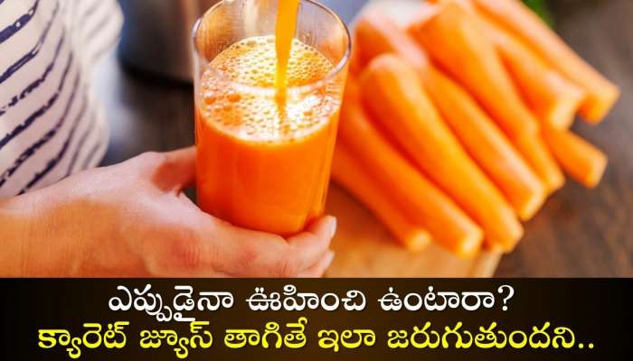 Carrot Juice Health Facts: ఎప్పుడైనా ఊహించి ఉంటారా? క్యారెట్‌ జ్యూస్‌ తాగితే ఇలా జరుగుతుందని..