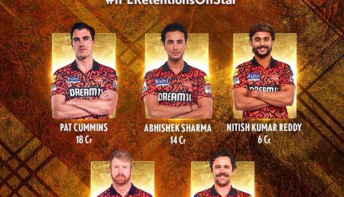 SRH Retained List: ఆ ఐదుగురిపై అపార నమ్మకం పెట్టుకున్న కావ్య పాప, భారీ ధర చెల్లింపు