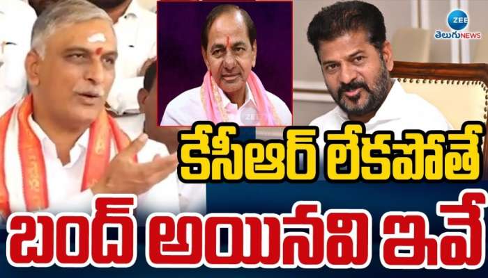 Harish Rao: తెలంగాణకు కేసీఆర్‌ వందేళ్లకు అభివృద్ధి బాటలు వేస్తే రేవంత్‌ రెడ్డి రివర్స్‌ చేస్తుండు