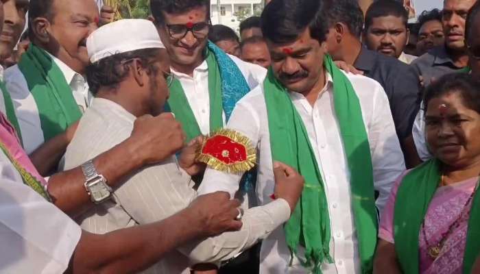 Huge Success Korutla MLA Kalvakuntla Sanjay Kumar Padayatra For Farmers Rv