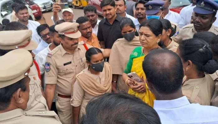 MP DK Aruna: సీఎం రేవంత్ పై ఎంపీ డీకే అరుణ విమర్శలు.. తీవ్ర ఉద్రిక్తత..!