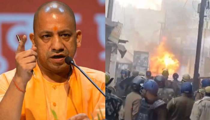 Uttar Pradesh: యోగి ఇలాఖాలో  హైటెన్షన్.. పోలీసులపై రాళ్లదాడి.. టియర్ గ్యాస్ ప్రయోగం.. వీడియోలు వైరల్..