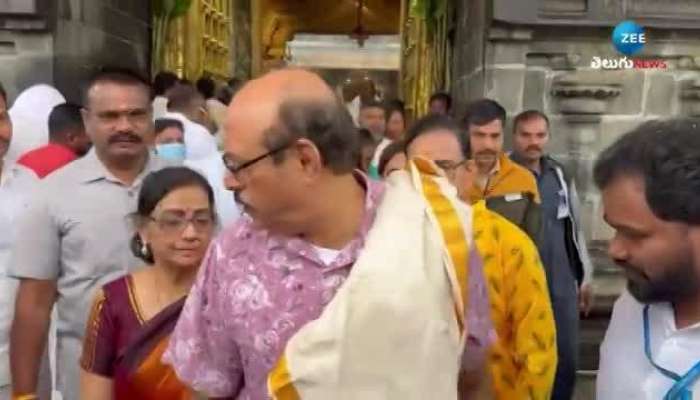 Actress Keerthy Suresh Visits Tirumala