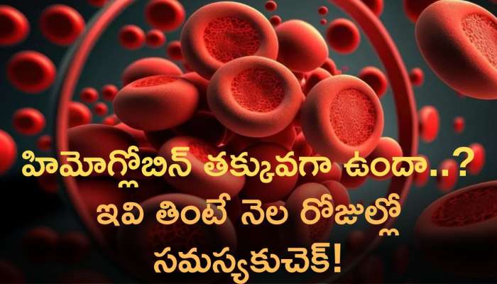 Foods For Hemoglobin: హిమోగ్లోబిన్ తక్కువగా ఉందా..? ఇవి తింటే నెల రోజుల్లో సమస్యకు చెక్‌!