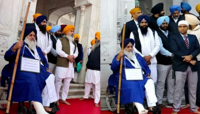 Sukhbir Singh Badal: సెక్యురిటీ గార్డుగా మారిన మాజీ ముఖ్యమంత్రి..!.. అసలేం జరిగిందంటే..?.. వీడియో వైరల్..