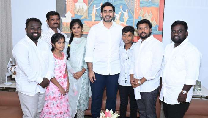 Nara Lokesh: లోకేశ్‌ను కలిసిన దేవర &#039;డ్యాన్సర్‌&#039;.. తనను ఆదుకున్నందుకు కృతజ్ఞతలు