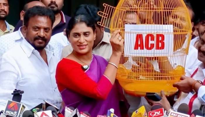 YS Sharmila: పంజరంలో చిలక మాదిరిగా ఉన్న ఏసీబీని వైఎస్‌ జగన్‌ కోసం వదలాలి