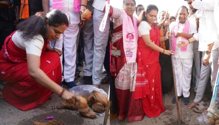 K Kavitha: కల్వకుంట్ల కవిత సంచలనం.. రేవంత్‌ రెడ్డిని ధిక్కరించి తెలంగాణ తల్లికి శంకుస్థాపన