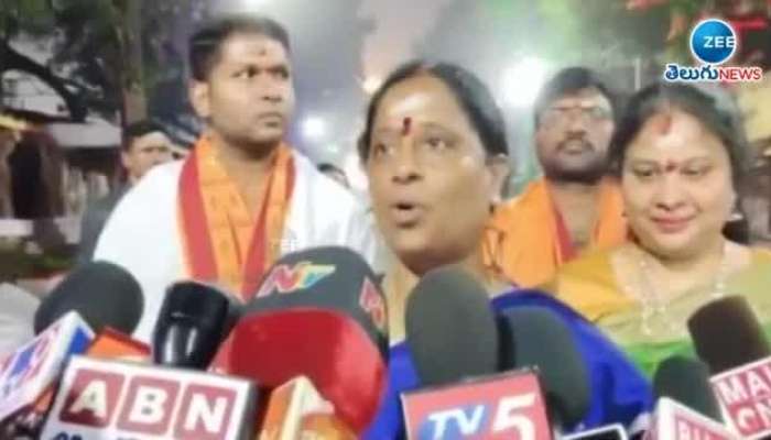 konda surekha shocking comments on tirumala pa